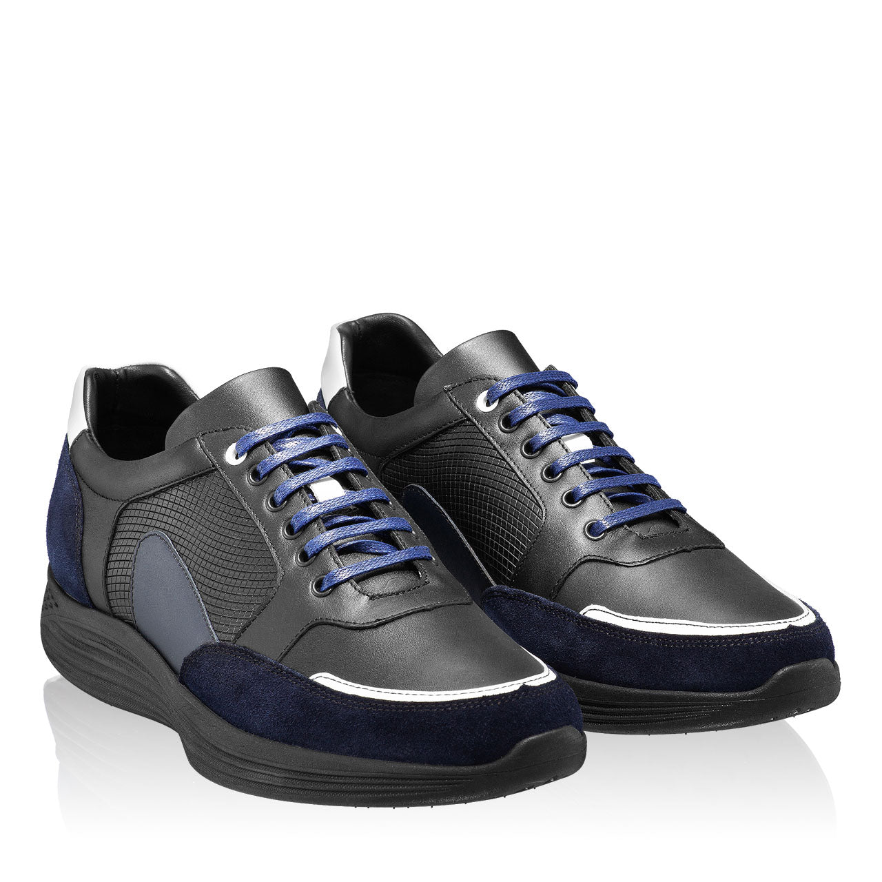 Pantofi casual barbati Zenith negru-albastru