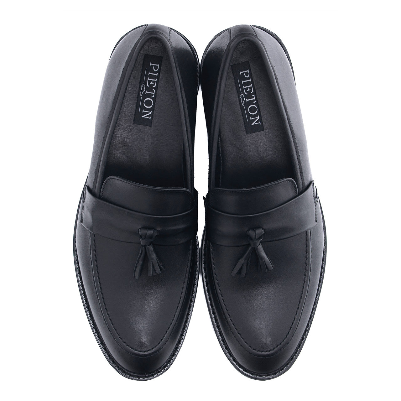 Pantofi casual loafers barbati Franz negru