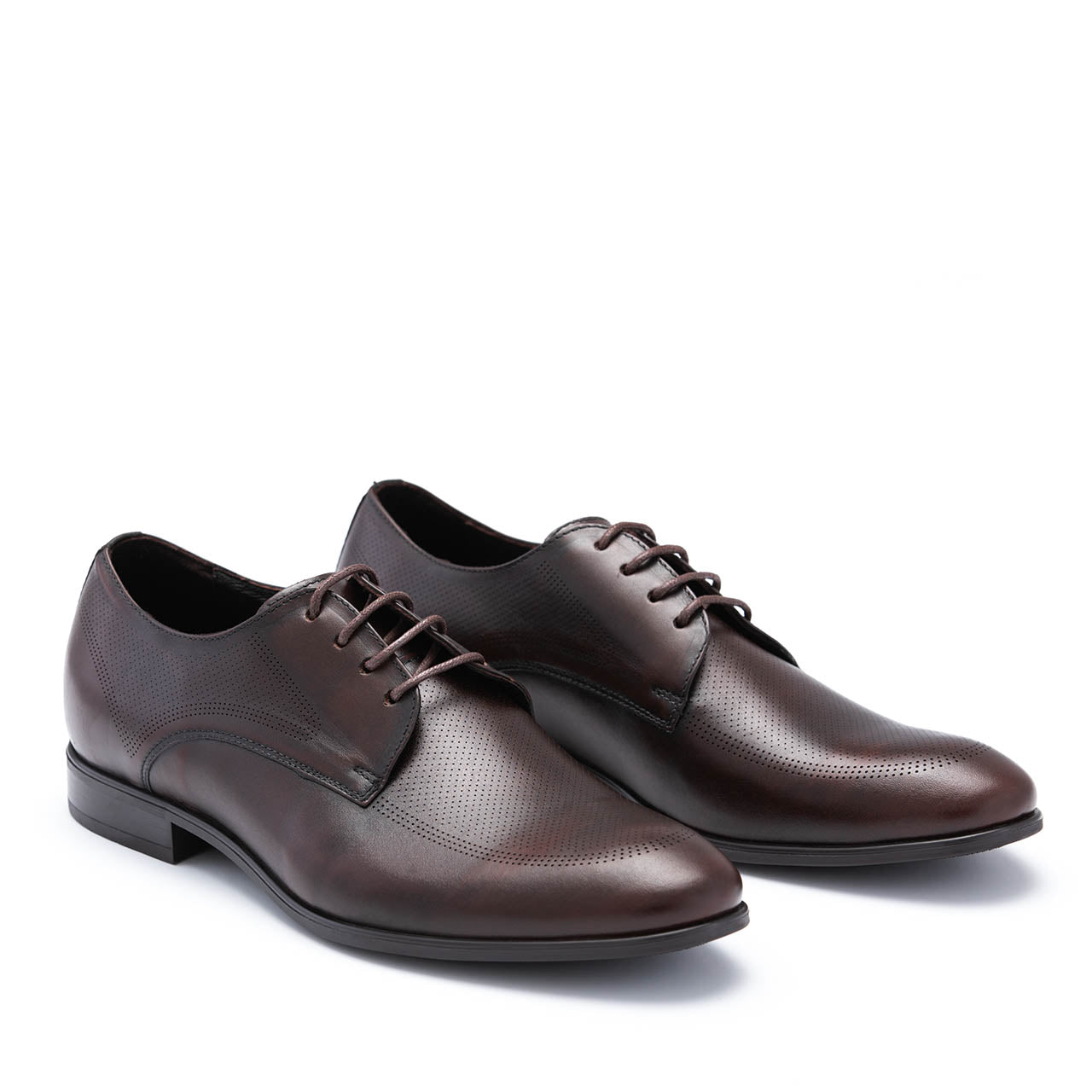 Pantofi eleganti barbati Cedar maro inchis