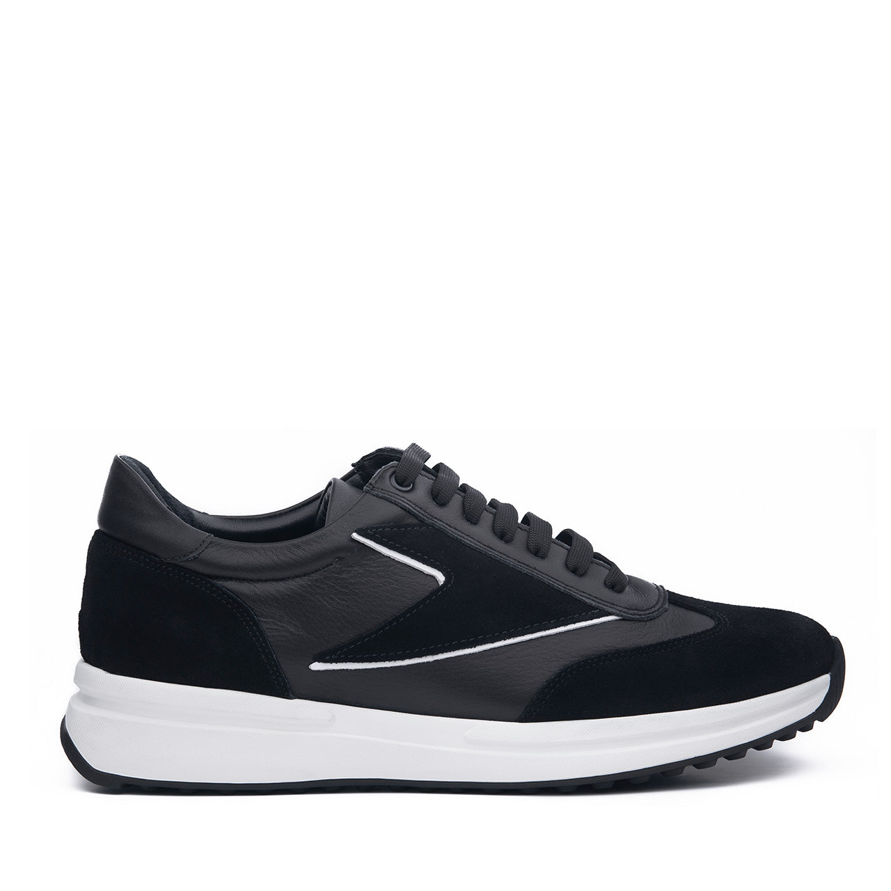 Pantofi sport barbati Echo negru-alb