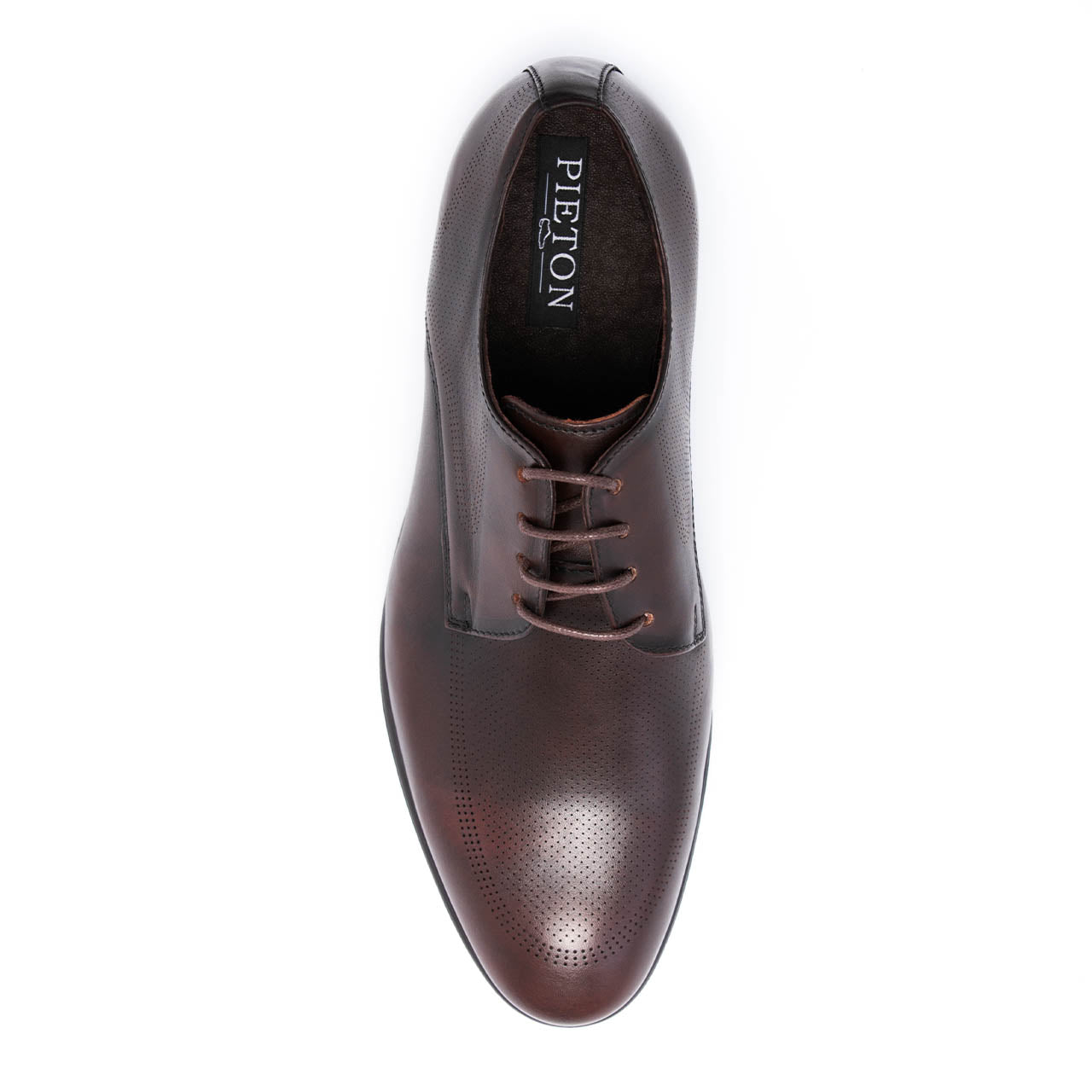 Pantofi eleganti barbati Cedar maro inchis