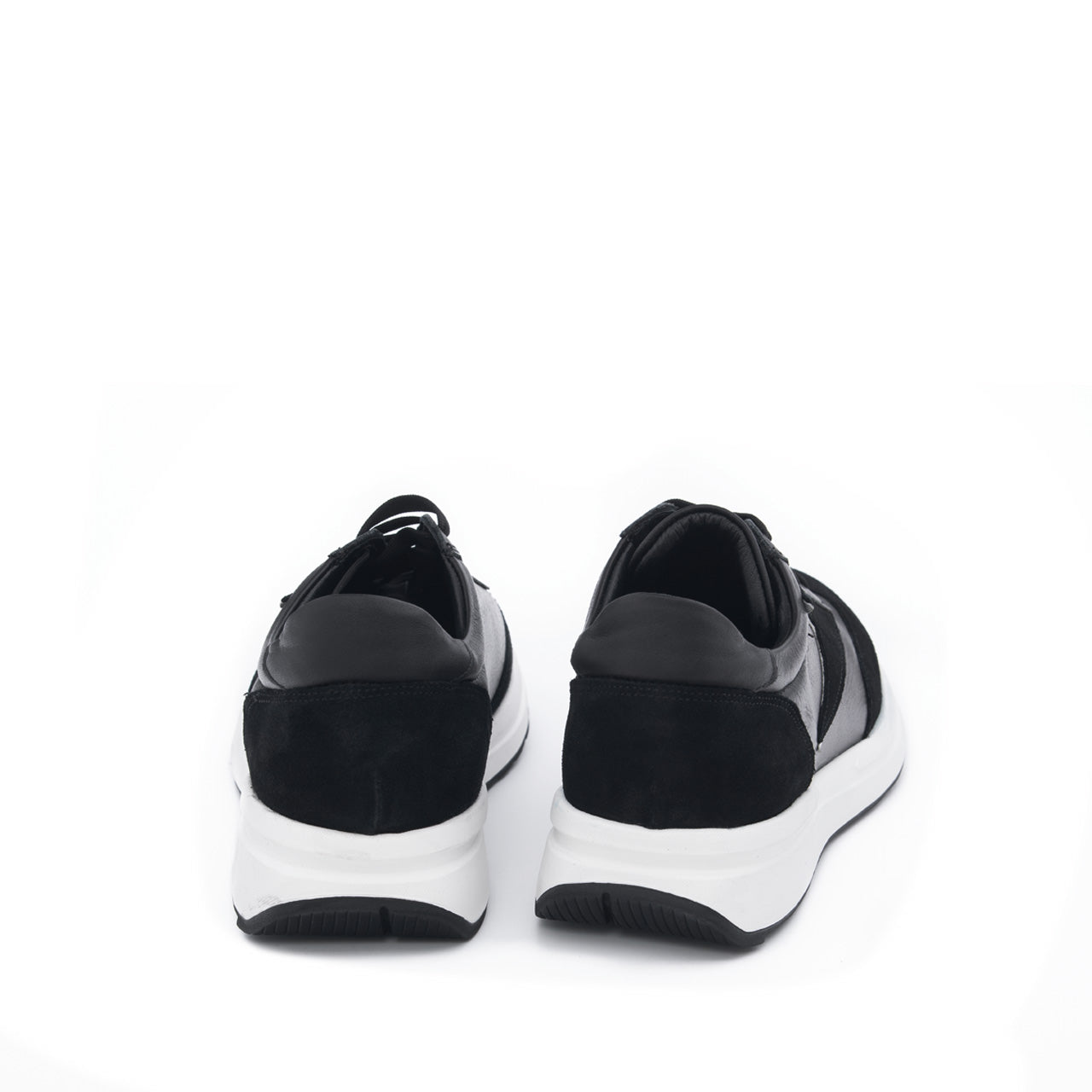 Pantofi sport barbati Echo negru-alb